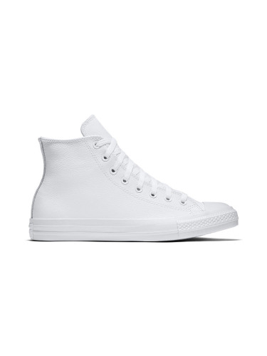 Converse Chuck Taylor All Star Mono Leather White Unisex - Спортни обувки Converse - Бял - 1T406-10.5 - Size: 10.5