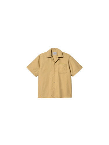 Carhartt WIP Link Script Shirt Мъже - Риза Carhartt WIP - Жълт - I033026_22S_XX-XL - Size: XL