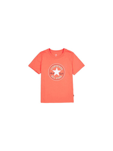 Converse Core Converse Chuck Patch Tee Pink Жени - Тениски Converse - Розов - 10022560-A08-XS - Size: XS