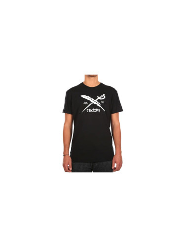 IrieDaily Daily Flag Tee Мъже - Тениски IrieDaily - Черен - 1274930-700-L - Size: L