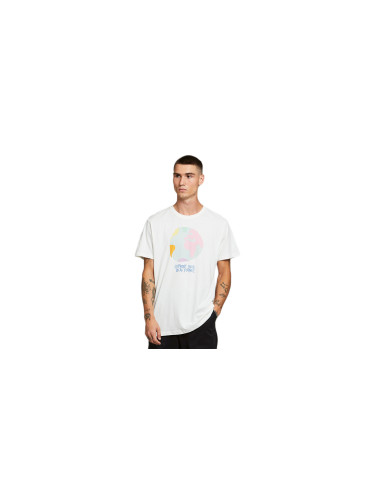 Dedicated T-shirt Stockholm Color Globe Off-White Мъже - Тениски Dedicated - Бял - 18213-XL - Size: XL