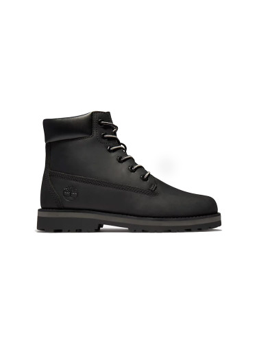 Timberland Courma Kid 6 Inch Side-Zip Boot Black Жени,Деца - Обувки Timberland - Черен - A28W9-001-3.5 - Size: 3.5