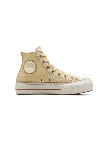 Converse Chuck Taylor All Star Lift Platform Contrast Stitching Жени - Спортни обувки Converse - Светло кафяв - A04659C-6.5 - Size: 6.5