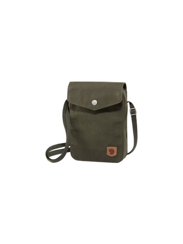 Fjällräven Greenland Pocket Green Unisex - Раници и чанти Fjällräven - Зелен - F23156-662-One-size - Size: One size