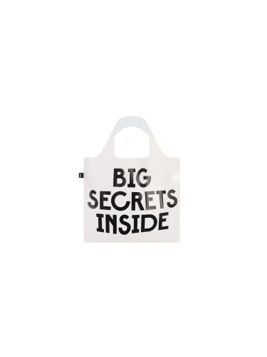 LOQI - Snask - Transparent Secret and Classified Bag Unisex - Раници и чанти LOQI - Бял - TR.SN.SE-One-size - Size: One size
