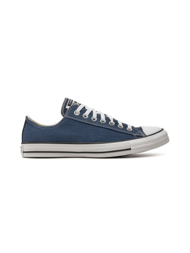 Converse Chuck Taylor All Star Canvas & Jacquard Blue Unisex - Спортни обувки Converse - Син - A08729C-7 - Size: 7