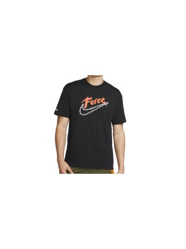 Nike Force Swoosh Black Мъже - Тениски Nike - Черен - DN2974-010-XL - Size: XL
