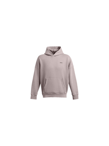 Under Armour M Icon Heavyweight Fleece Wash Oversized Hoodie Purple Мъже - Суитшърти и блузи с качулка Under Armour - Лилав - 1386552-015-L - Size: L