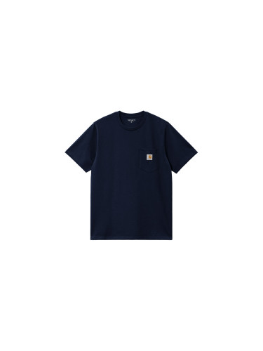 Carhartt WIP S/S Pocket T-Shirt Dark Navy Мъже - Тениски Carhartt WIP - Син - I030434_1C_XX-M - Size: M