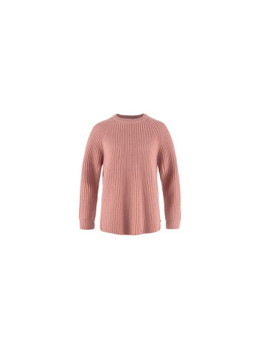 Fjällräven Övik Rib Sweater W Pink Жени - Суитшърти и блузи с качулка Fjällräven - Розов - F14600183-300-L - Size: L