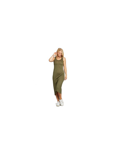 Dedicated Jersey Dress Kristinehamn Leaf Green Жени - рокля Dedicated - Зелен - 18716-L - Size: L