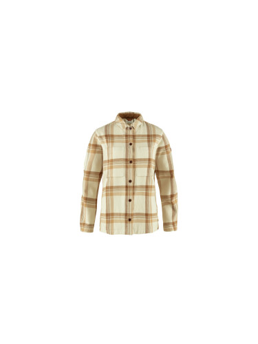 Fjällräven Singi Flannel Overshirt W Жени - Риза Fjällräven - Beige - F86986-113-196-L - Size: L