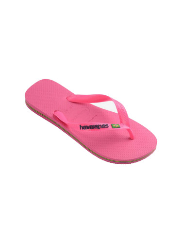 Havaianas Brasil Logo Unisex - Flip Flop Havaianas - Розов - H4149370-6002-BRA-35/36 - Size: BRA-35/36