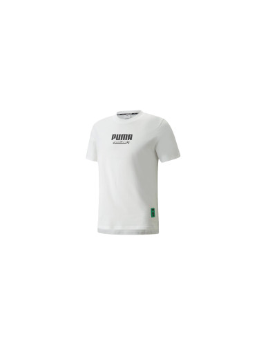 Puma x MINECRAFT Graphic Men's Tee Мъже - Тениски Puma - Бял - 534374_02-L - Size: L