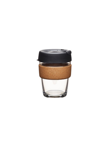 KeepCup Cork Brew Black M - 12oz / 340ml Unisex - Чаша Keepcup - Черен - BCBLA12-One-size - Size: One size