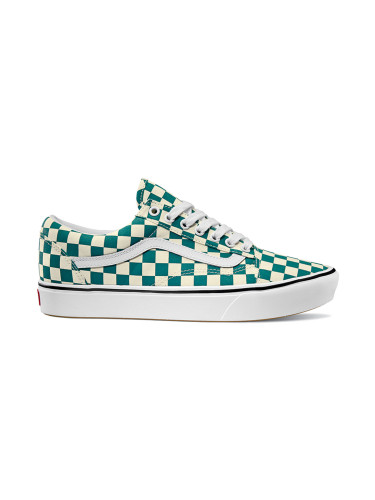 Vans Ua Comfycush Old Skool Green Unisex - Спортни обувки Vans - Зелен - VN0A3WMAVNS-11 - Size: 11