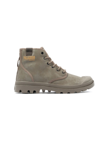 Palladium Pampa Hi Coated Dusky Green Мъже - Обувки Palladium - Зелен - 74375-377-M-10 - Size: 10