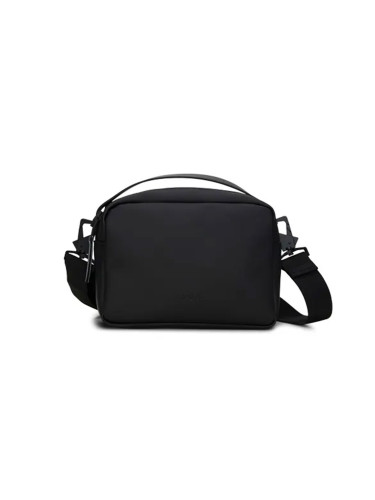 Rains Box Bag Black Unisex - Раници и чанти Rains - Черен - 14100-01-One-size - Size: One size