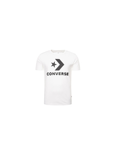 Converse Center Front Nova Classic Tee White Жени - Тениски Converse - Бял - 10021940-A01-S - Size: S