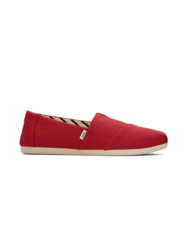 Toms Alpargata Recycled Cotton Canvas Wmn Red Жени - Спортни обувки Toms - Червен - 10017743-3.5 - Size: 3.5