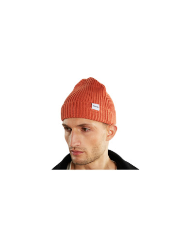 Dedicated Beanie Lofoten Terracotta Red Unisex - Чапки Dedicated - Оранжев - 19964-One-size - Size: One size
