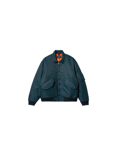 Carhartt WIP Olten bomber Duck Blue Мъже - Суитшърти и блузи с качулка Carhartt WIP - Син - I032300_2IV_XX-L - Size: L