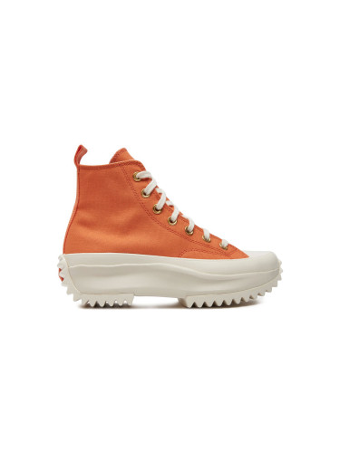 Converse Run Star Hike Platform Orange Жени - Спортни обувки Converse - Оранжев - A09911C-4 - Size: 4