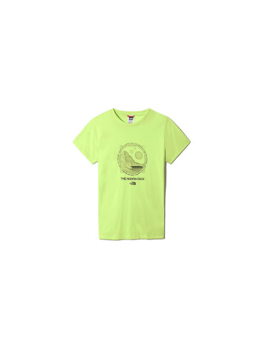 The North Face W Galahm Graphic T-shirt Green Жени - Тениски The North Face - Зелен - NF0A7R29HDD-XS - Size: XS