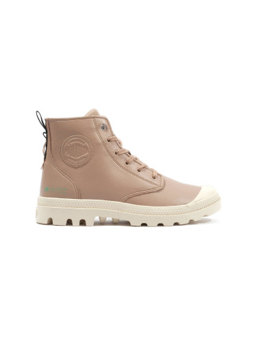 Palladium Pampa Hi Re-Vegn Lth Tan Жени - Обувки Palladium - Beige - 74378-284-M-4 - Size: 4