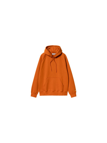 Carhartt WIP Hooded Chase Sweat Turmeric Мъже - Суитшърти и блузи с качулка Carhartt WIP - Оранжев - I033661_2GP_XX-S - Size: S