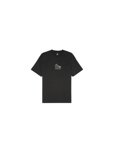 Converse Chuck 70 Sneaker Tee Мъже - Тениски Converse - Черен - 10023256-A01-S - Size: S