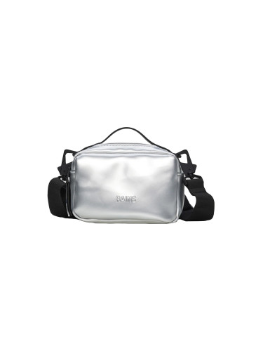 Rains Box Bag Micro Mirror Unisex - Раници и чанти Rains - Silver - 14120-51-One-size - Size: One size