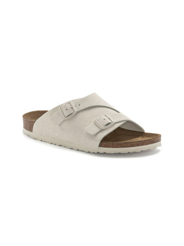 Birkenstock Zürich Suede Leather Narrow Fit Grey Unisex - Сандали Birkenstock - Сив - 1025008-4.5 - Size: 4.5