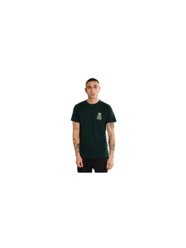 Dedicated T-shirt Stockholm Good Coffee Dark Green Мъже - Тениски Dedicated - Зелен - 20248-L - Size: L