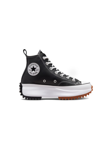 Converse Run Star Hike Platform Foundational Leather Black Жени - Спортни обувки Converse - Черен - A04292C-10 - Size: 10