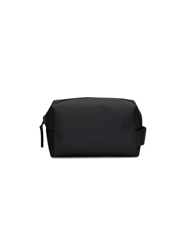 Rains Wash Bag Small Black Unisex - Раници и чанти Rains - Черен - 15580-01-One-size - Size: One size