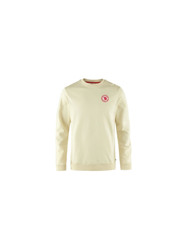 Fjällräven 1960 Logo Badge Sweater M Offwhite Мъже - Суитшърти и блузи с качулка Fjällräven - Offwhite - F87163-113-L - Size: L