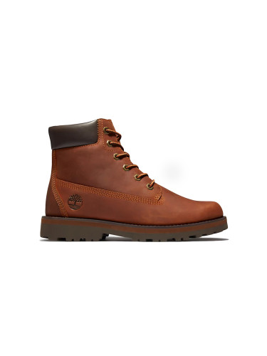 Timberland Courma Kid 6 Inch Side-Zip Boot Burgundy Жени,Деца - Обувки Timberland - Бордо - A28VX-358-3.5 - Size: 3.5