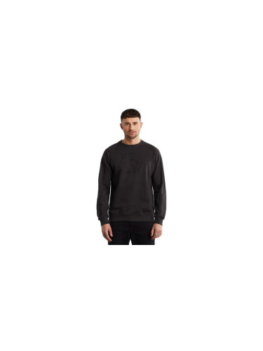 Dedicated Sweatshirt Malmoe Globe Charcoal Мъже - Суитшърти и блузи с качулка Dedicated - Зелен - 18822-L - Size: L