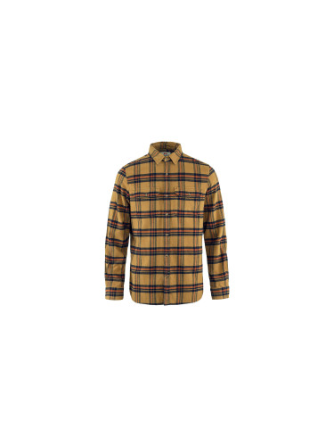 Fjällräven Övik Heavy Flannel Shirt M Orange Мъже - Риза Fjällräven - Оранжев - F82978-232-215-XS - Size: XS