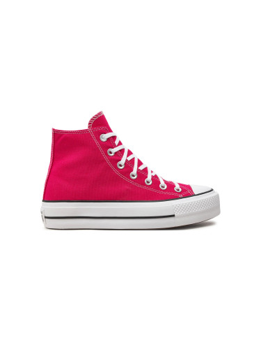 Converse Chuck Taylor All Star Canvas Platform Pink A08288C Жени - Спортни обувки Converse - Розов - A08288C-3.5 - Size: 3.5