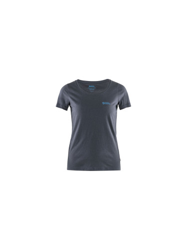 Fjällräven Logo T-Shirt W Blue Жени - Тениски Fjällräven - Син - F83509-560-M - Size: M