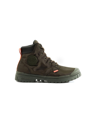 Palladium Pampa SP20 Cuff Waterproof Green Мъже - Обувки Palladium - Зелен - 76835-325-M-10 - Size: 10