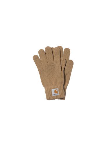 Carhartt WIP Watch gloves Peanut Unisex - Ръкавици Carhartt WIP - Кафяв - I021756_2FS_XX-L/XL - Size: L/XL