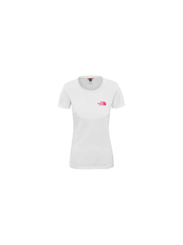 The North Face W Bf Red Box Tee Жени - Тениски The North Face - Бял - NF0A4M5QP81-XS - Size: XS