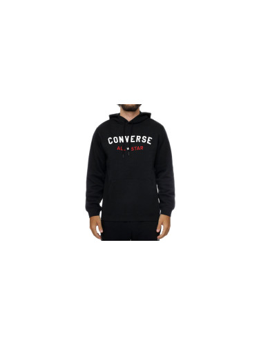 Converse Center All Star Logo Black 10024502-001 Мъже - Суитшърти и блузи с качулка Converse - Черен - 10024502-001-XS - Size: XS