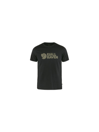 Fjällräven Logo T-Shirt M Black F87310-550 Мъже - Тениски Fjällräven - Черен - F87310-550-S - Size: S