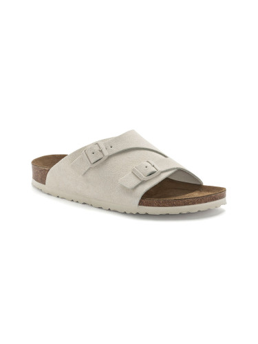 Birkenstock Zürich Suede Leather Regular Fit Grey 1025028 Unisex - Сандали Birkenstock - Сив - 1025028-5.5 - Size: 5.5