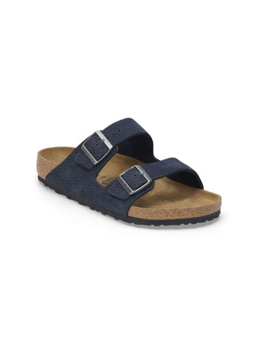 Birkenstock Arizona Nubuck Leather Narrow Fit Blue Мъже - Сандали Birkenstock - Син - 1028167-5.5 - Size: 5.5
