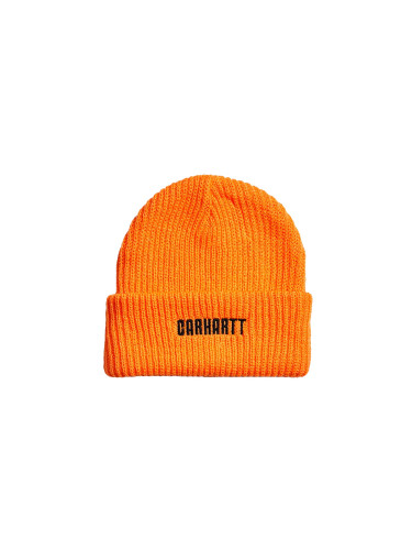 Carhartt WIP Industry Beanie Lumo Orange Unisex - Чапки Carhartt WIP - Оранжев - I034368_2N8_XX-One-size - Size: One size